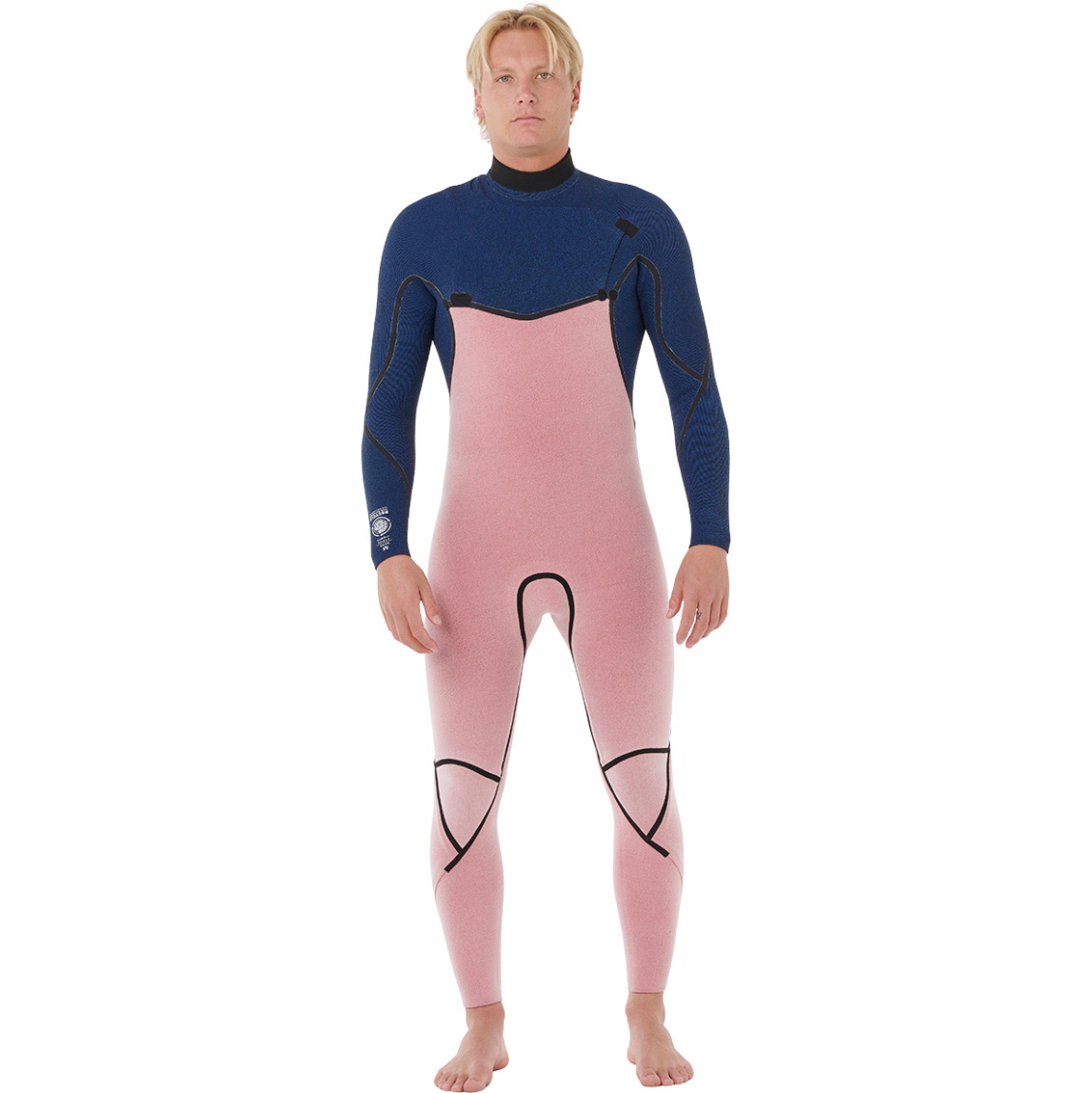 2026 Rip Curl Hommes Flashbomb Pro 3/2mm Zip Free Combinaison Néoprène 17GMFS - Deep Cactus